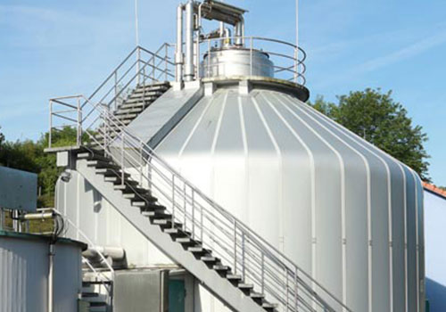 Faulbehälter Faulbehälter Klärwerk Dagersheim Darmsheim