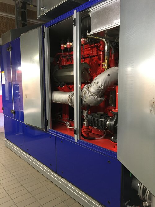 BHKW Blockheizkraftwerk