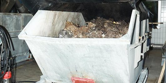 Rechengutcontainer Rechengutcontainer mit Rechengut