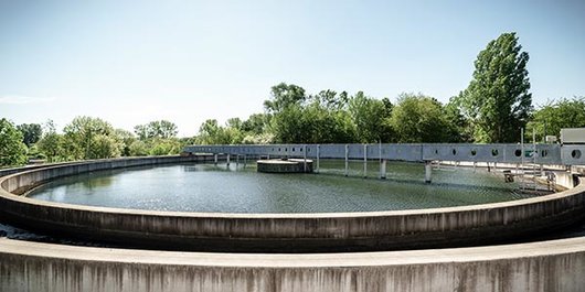 Adsorptionsstufe (Kombibecken) Kombibecken der Adsorpionsstufe in der Gesamtansicht